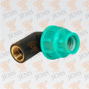 MDPE BRASS ELBOW