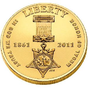 Golden Medal Coin