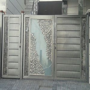 Stainless Steel Main Gate