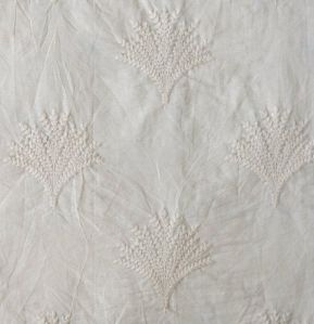 Cotton Sequin Embroidery Fabric