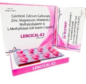 Lencical K-2 soft gelatin capsules