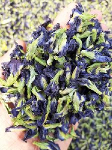 Dried Blue Pea Flowers