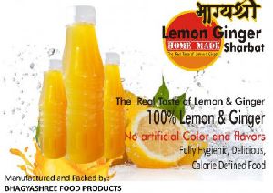 Lemon Ginger Sharbat