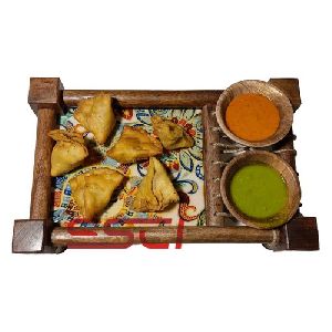 Wooden Charpai Platter