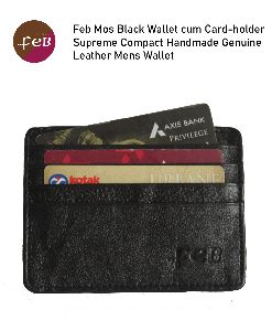 Leather unisex wallet