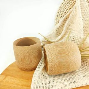 Eco-friendly Handmade Reusable Bamboo Glass