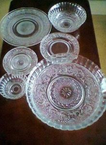 Glass Dinner Set