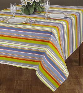 Yarn dyed tablecloth