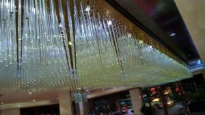 Acrylic Rod Chandelier