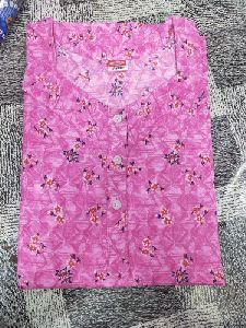 Ladies Floral Print Nighty