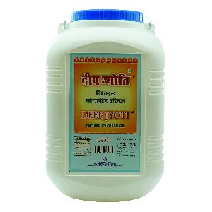Deep Jyoti Refined Soybean Oil (15 Ltr. Jar)