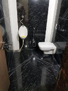 Marble bathroom tiles