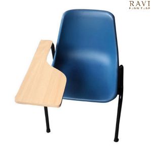 PVC Student Chair with Wooden Writing Pad