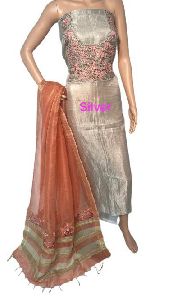 Tussar Silk Dress Material