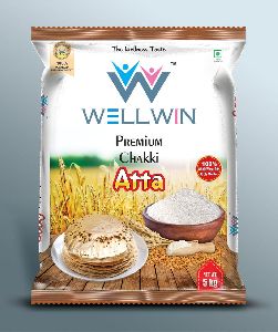 Wellwin Chakki Atta 5KG (Whole wheat flour)