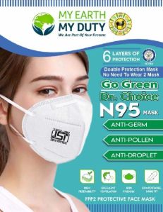 Go Green Dr Choice 6 Layer N 95 Double Protection Mask