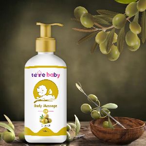 baby body massage olive oil