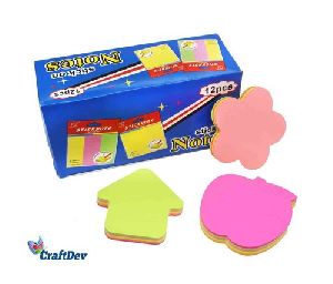 Sticky Notes Cute Shape Memo Pads