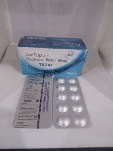 TEZAC ( Zinc Sulphate Dispersible Tablets 50 mg )