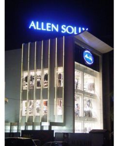 Acrylic Square Illuminated Signage