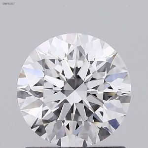 1.01 D VVS1 Round Brilliant HPHT IGI Certified Polish Diamond