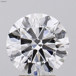 3.01 E SI2 Round Brilliant HPHT IGI Certified Polish Diamond