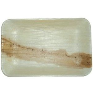 rectangle areca leaf plates