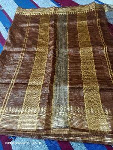 Silk Linen Jamdani Saree