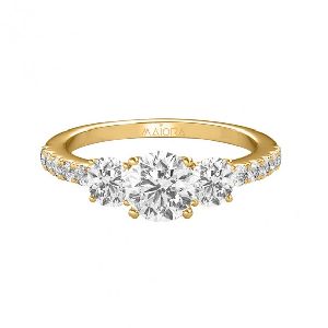 Aura Solitaire Diamond Ring