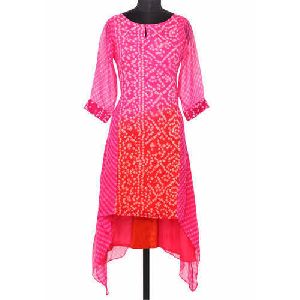 Bandhej Kurti