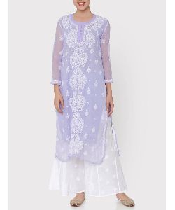 chikankari kurtis