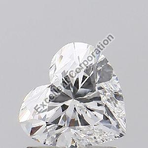 Heart Shape HPHT 1.01ct Diamond