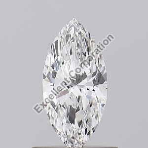 Marquise Cut 0.53ct F VVS2 IGI Certified Lab Grown CVD Diamond