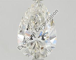 Pear shape 1.46ct Diamond H VVS2 CVD Lab Grown TYPE2A 445057546