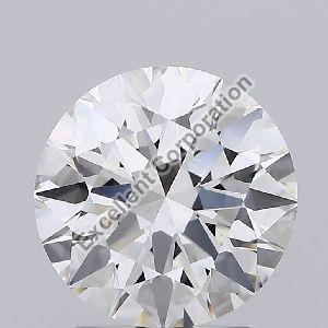 Round Brilliant Cut CVD 2.03ct Diamond
