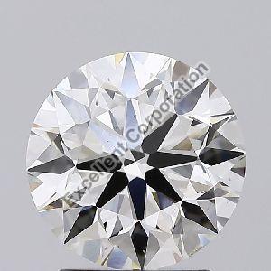 Round Brilliant Cut CVD 2.33ct Diamond