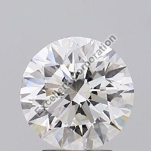 Round Brilliant Cut CVD 2.71ct Diamond