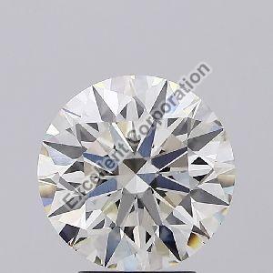 Round Brilliant Cut CVD 3.18ct Diamond