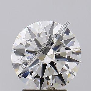 Round Brilliant Cut CVD 3ct Diamond I