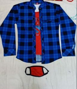 Boys Check Shirt