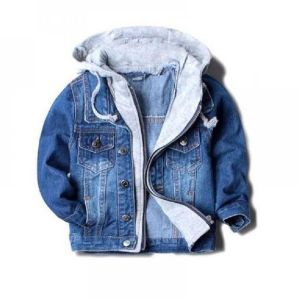 Boys Denim Hoodie