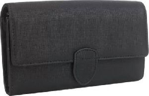 Ladies Black Leather Wallet