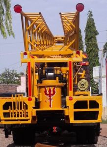 truck mounted water well drilling machine