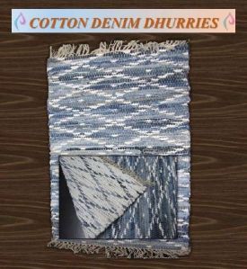 Cotton Denim Dhurries