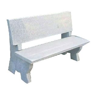 Stone Garden Bench