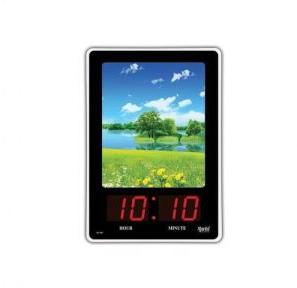 Digital Calendar Wall Clock