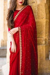 bridal wear saree