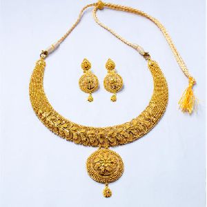 ladies gold necklace