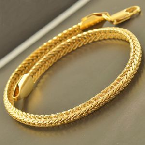 Mens Gold Bracelet