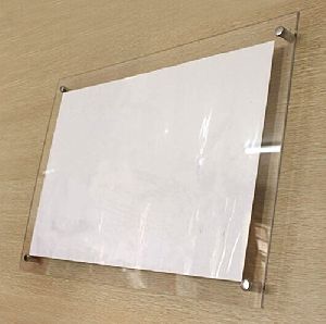 acrylic display board